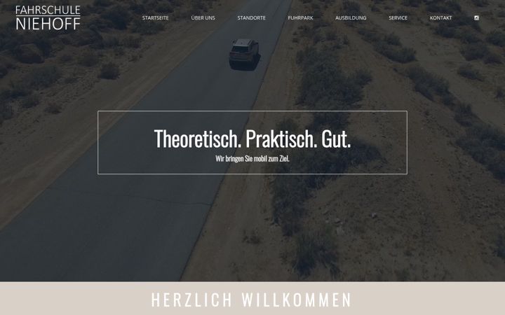 Screenshot von fahrschule-niehoff.de