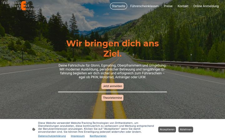 Screenshot of fahrschule-nk.de