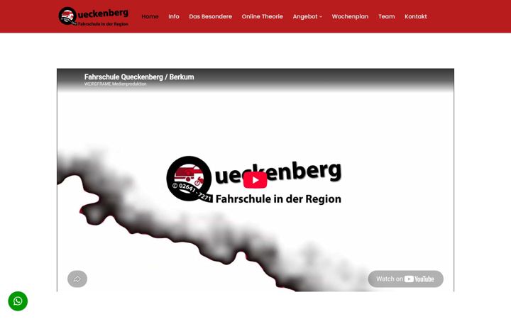 Zrzut ekranu fahrschule-queckenberg.de