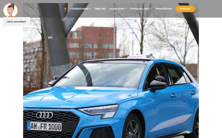 Skærmbillede af fahrschule-reimann.de