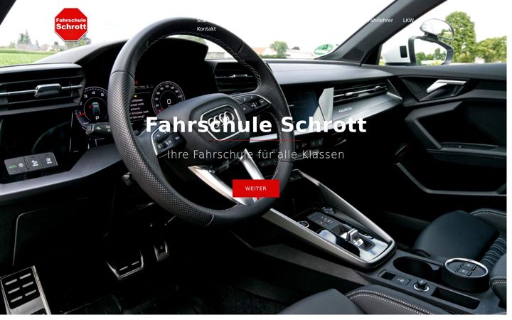 Screenshot of fahrschule-schrott.de