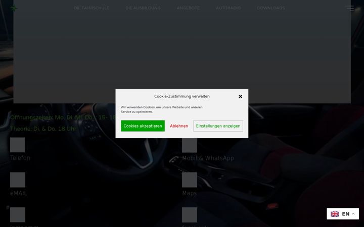 Screenshot of fahrschule-star.com