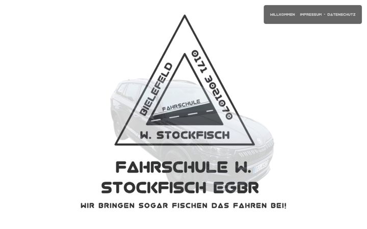Screenshot of fahrschule-stockfisch.de