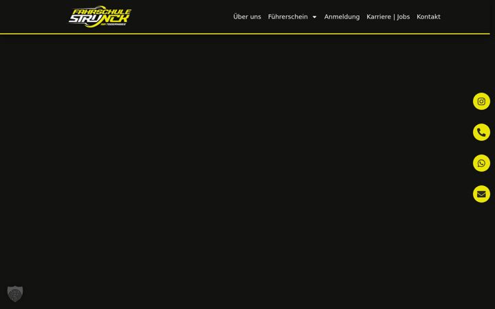 Screenshot of fahrschule-strunck-tegernsee.de