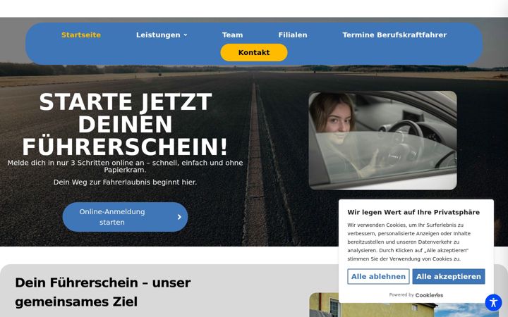 Screenshot of fahrschule-tobias-schilling.de