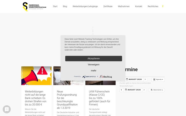Screenshot of fahrschule-zeitz.de