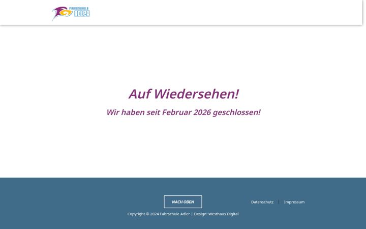 Screenshot of fahrschuleadler.com