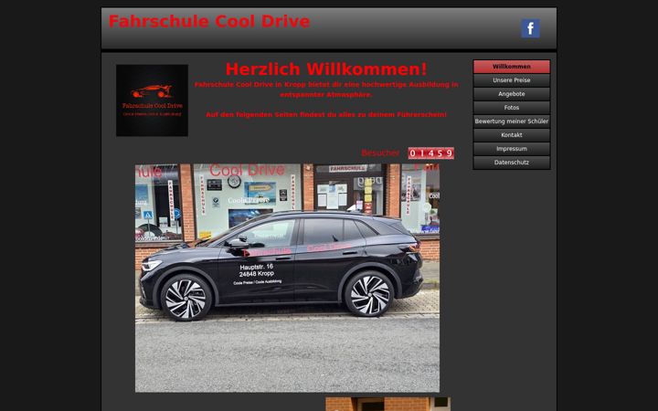 Screenshot of fahrschulecooldrive.de