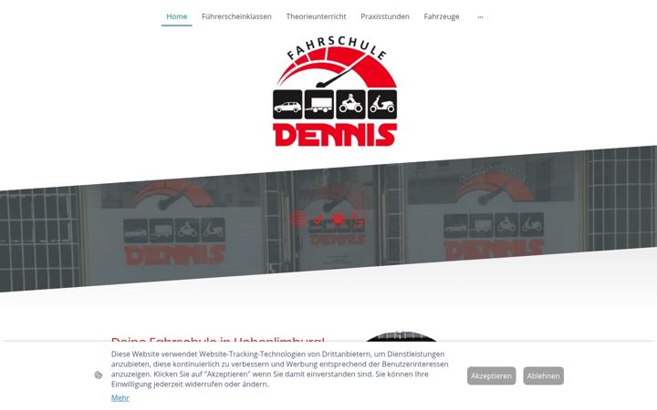 Screenshot of fahrschuledennis.de