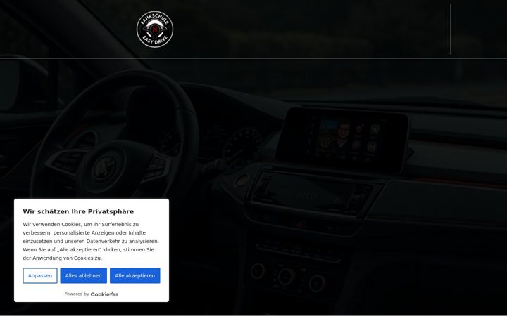 Screenshot of fahrschuleeasydrive.com
