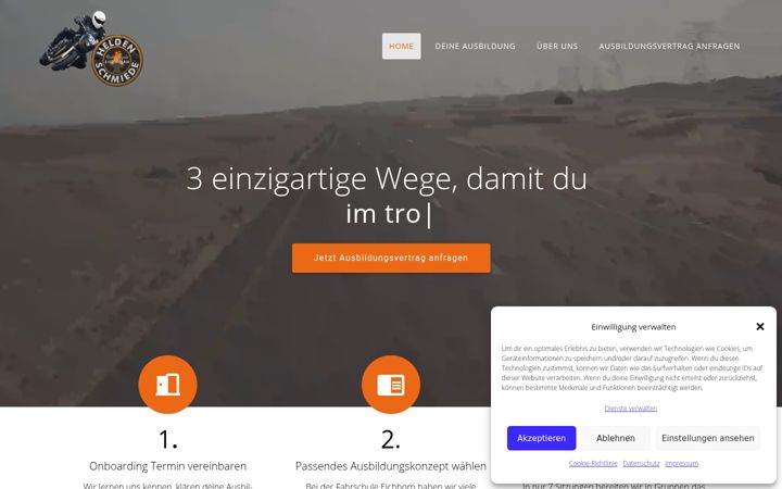 Screenshot of fahrschuleeichhorn.de