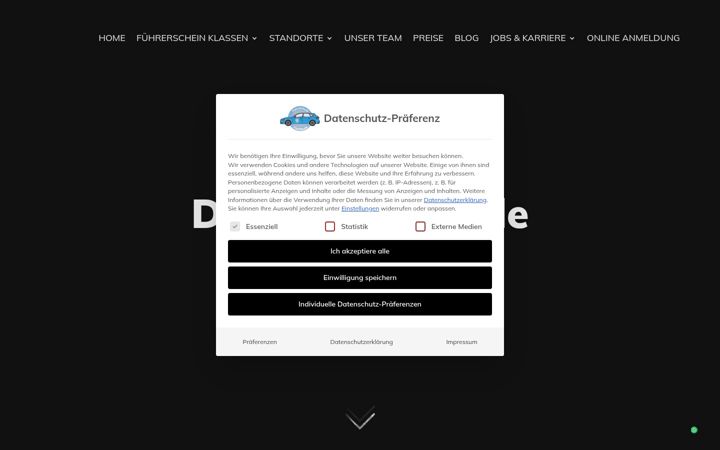 Capture d'écran de fahrschulefahrfreude-leipzig.de
