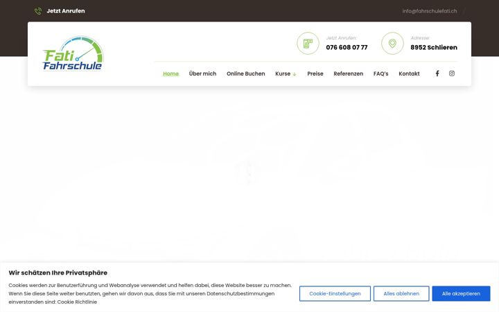 Screenshot of fahrschulefati.ch