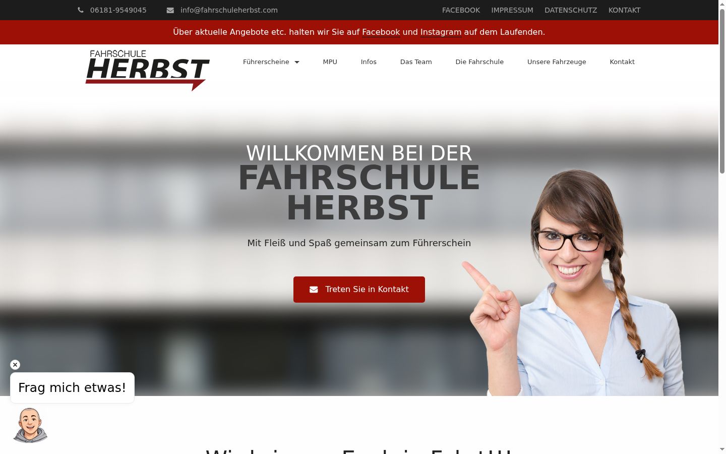 Screenshot tal-banner tal-kunsens muri qabel kwalunkwe interazzjoni