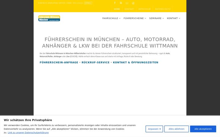 Screenshot of fahrschulewittmann.com