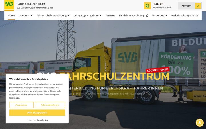 Ekrano kopija fahrschulzentrum-koblenz.de