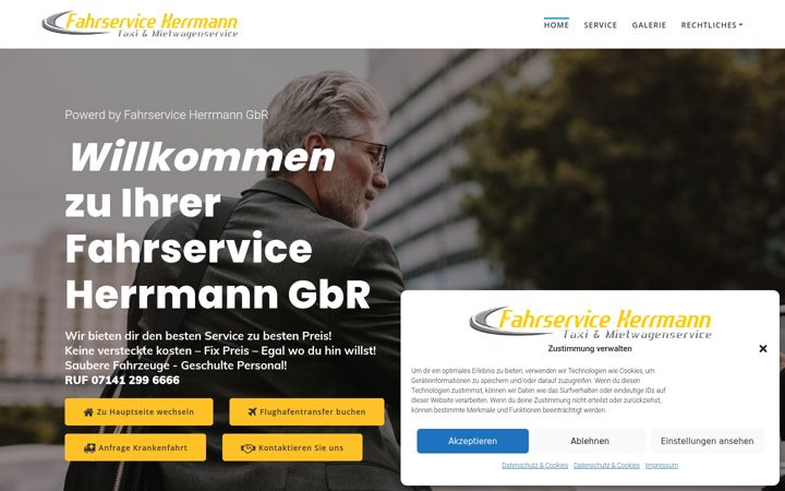 Screenshot of fahrservice-asperg.de
