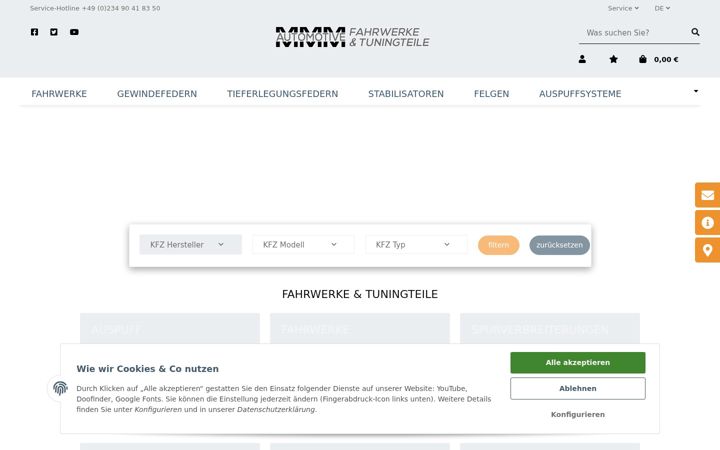 Screenshot of fahrwerk-24.de