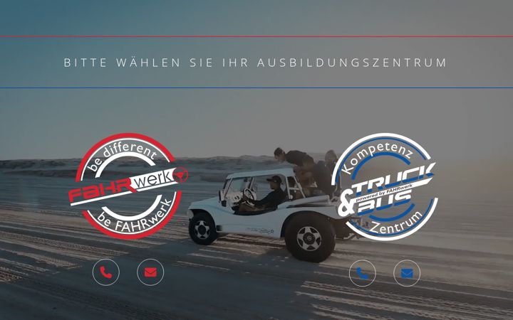 Screenshot of fahrwerk-mr.de