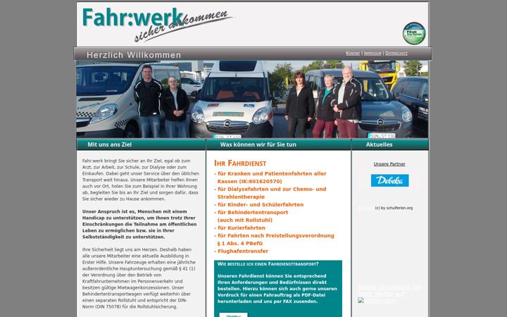 Screenshot of fahrwerk-mupperg.de