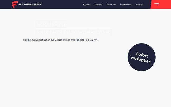 Screenshot of fahrwerk.ch