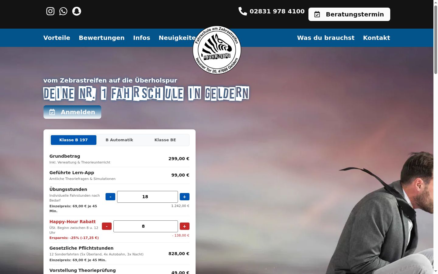 Screenshot van de toestemmingsbanner zoals getoond vóór enige interactie