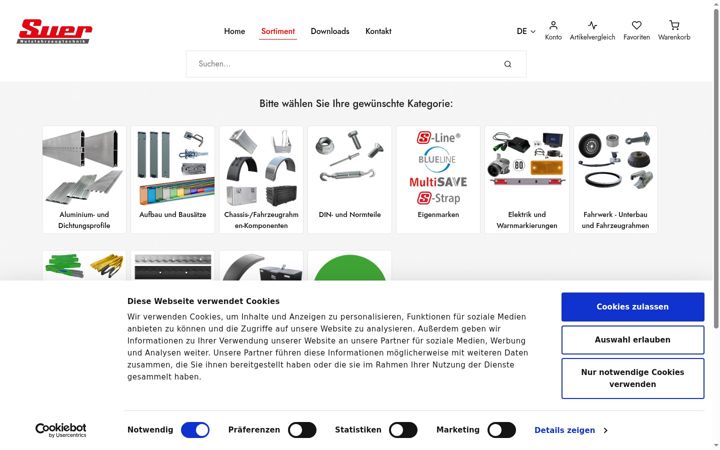 Screenshot of fahrzeugbau-shop.de