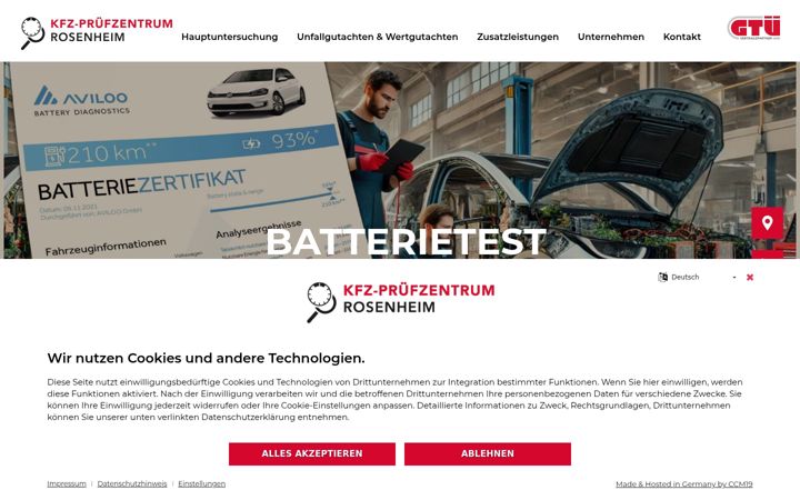 Snimka zaslona za fahrzeugschaeden.de