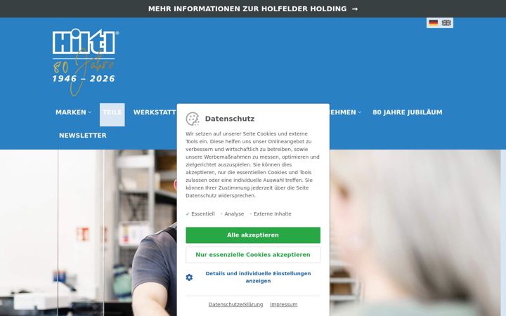 Екранна снимка на fahrzeugservice-mockrehna.de