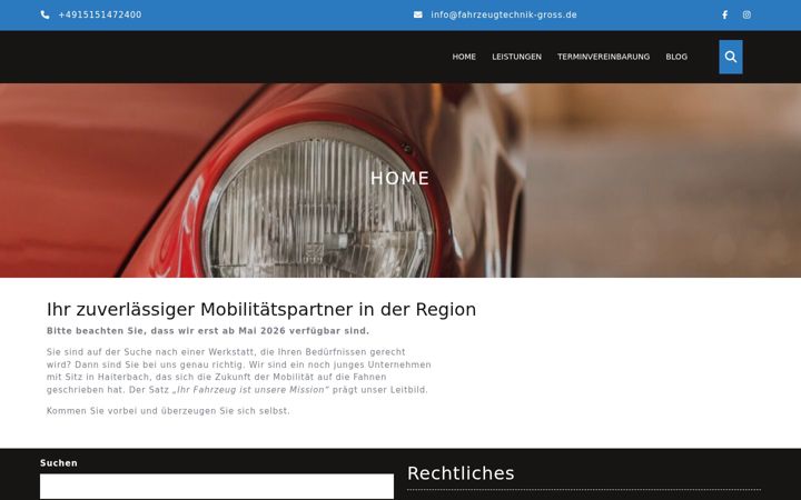 Screenshot von fahrzeugtechnik-gross.de
