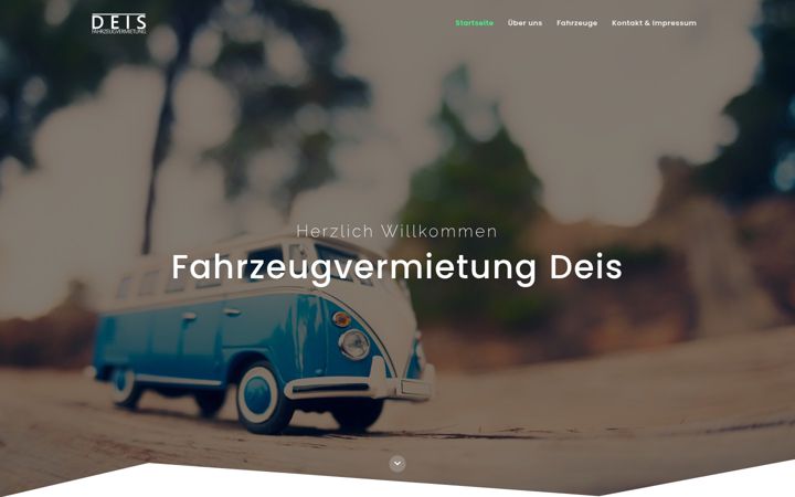 Screenshot of fahrzeugvermietung-deis.de