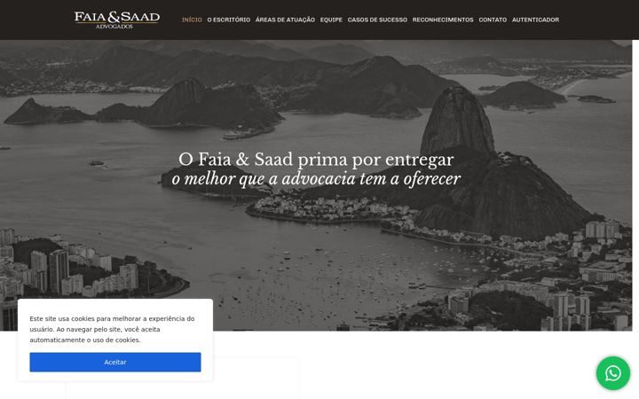 Snímek obrazovky faiaesaad.com.br
