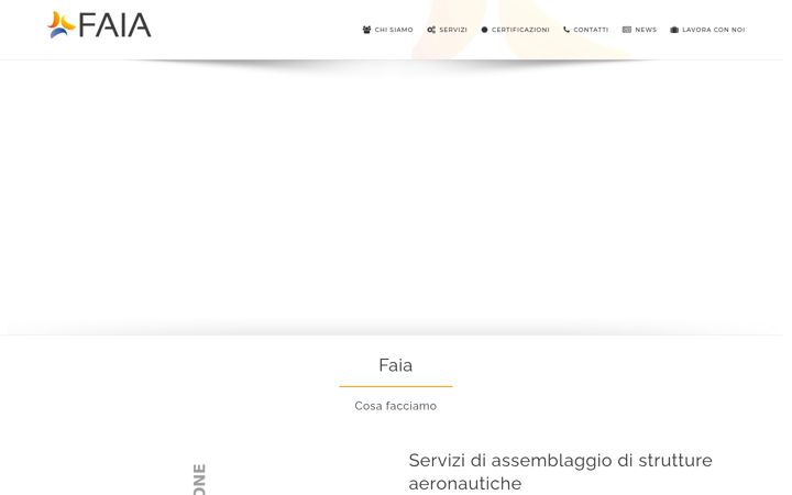 Screenshot of faiagroup.it