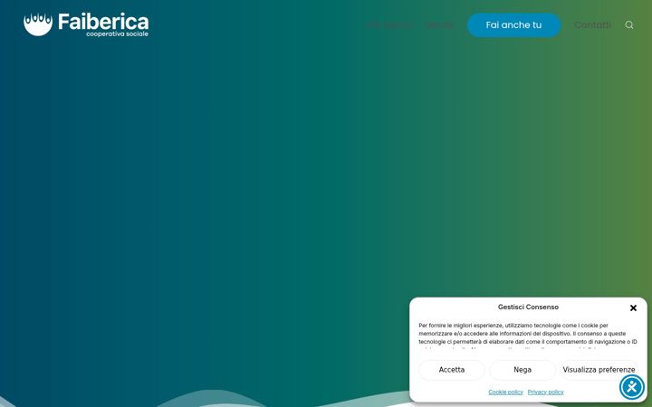 Screenshot of faiberica.it