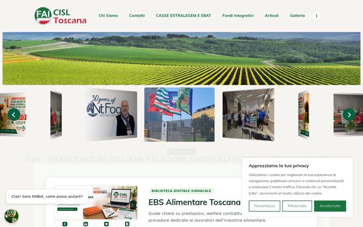 Képernyőkép: faicisltoscana.it