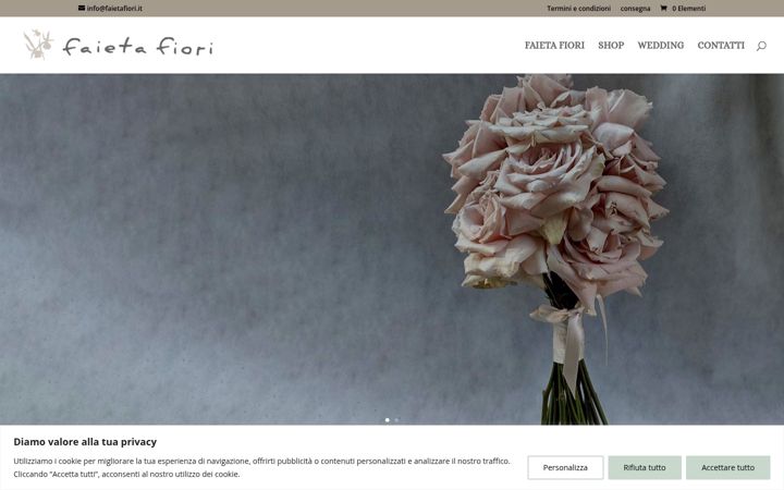 Screenshot of faietafiori.it