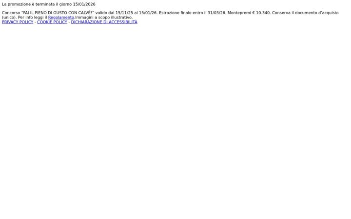 Screenshot di faiilpienodigustoconcalve.it