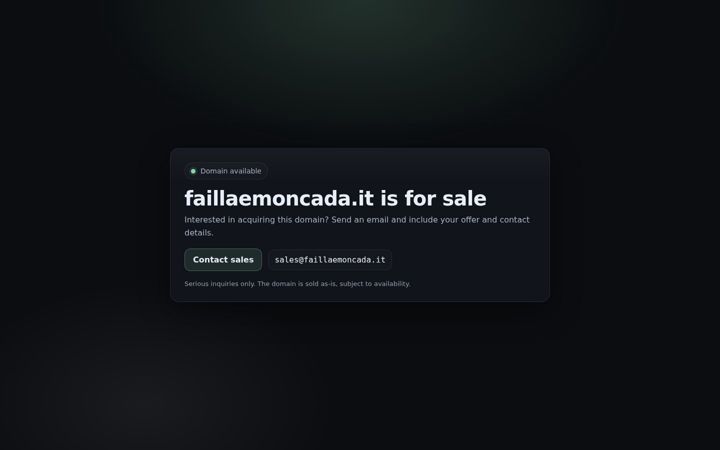 Screenshot of faillaemoncada.it