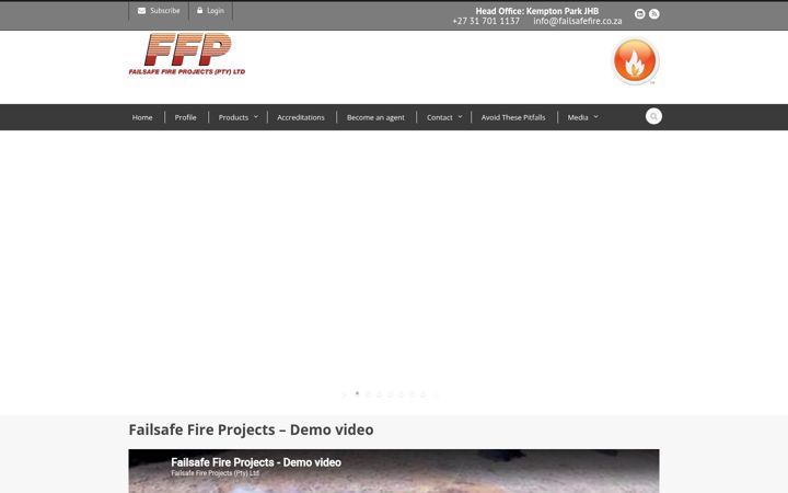 Képernyőkép: failsafefire.co.za
