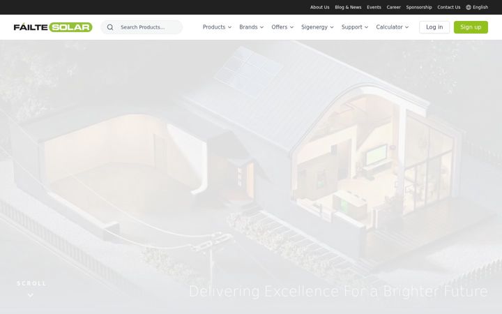 Screenshot of failtesolar.com
