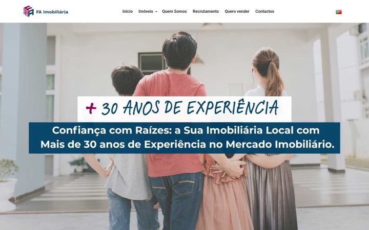 Screenshot of faimobiliaria.pt