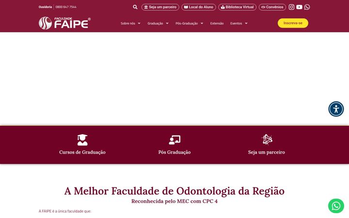 Snímek obrazovky faipe.edu.br