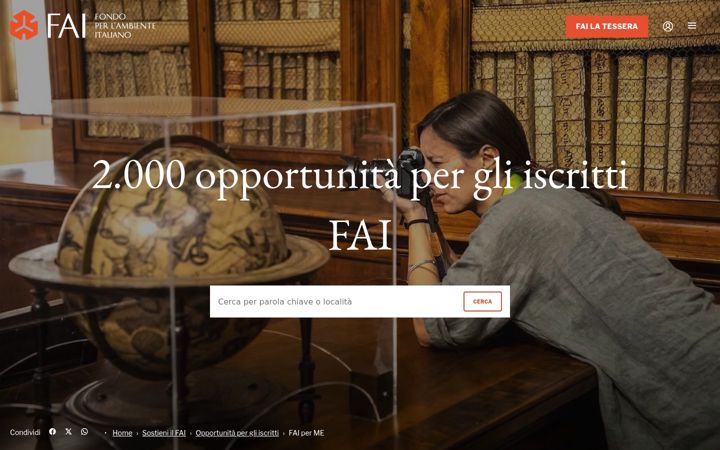 Screenshot of faiperme.it