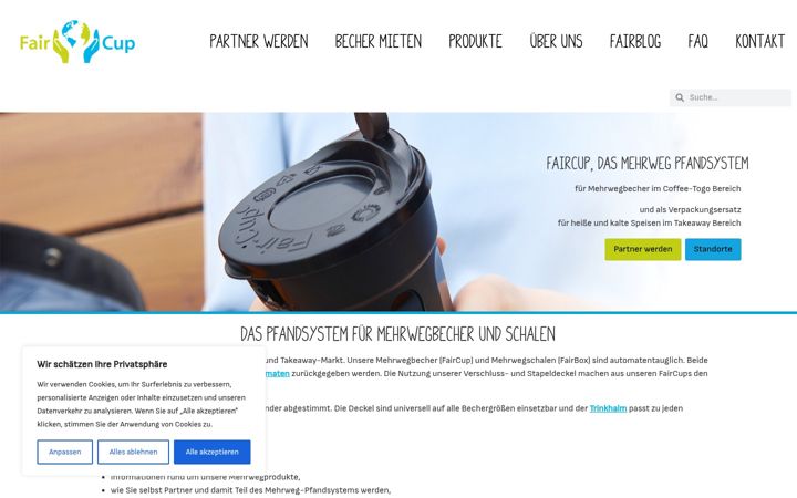 Kuvakaappaus sivustosta fair-cup.de