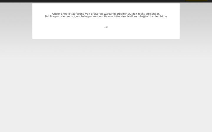 Screenshot of fair-kaufen24.de