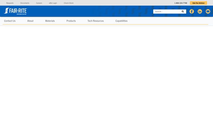 Screenshot of fair-rite.com