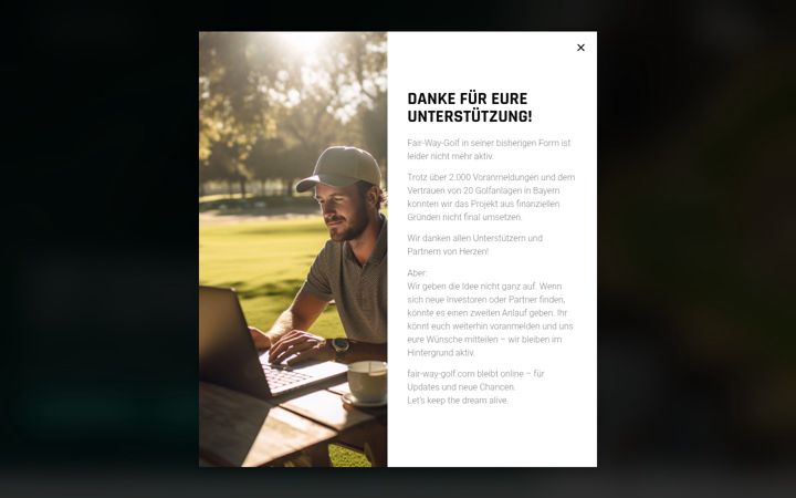 Screenshot stránky fair-way-golf.com