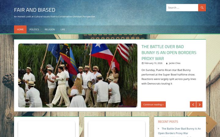 Screenshot of fairandbiased.blog