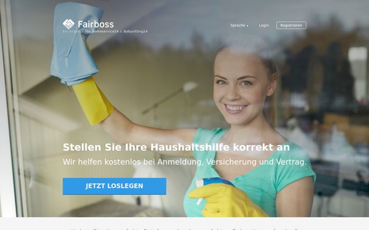 Screenshot of fairboss.ch