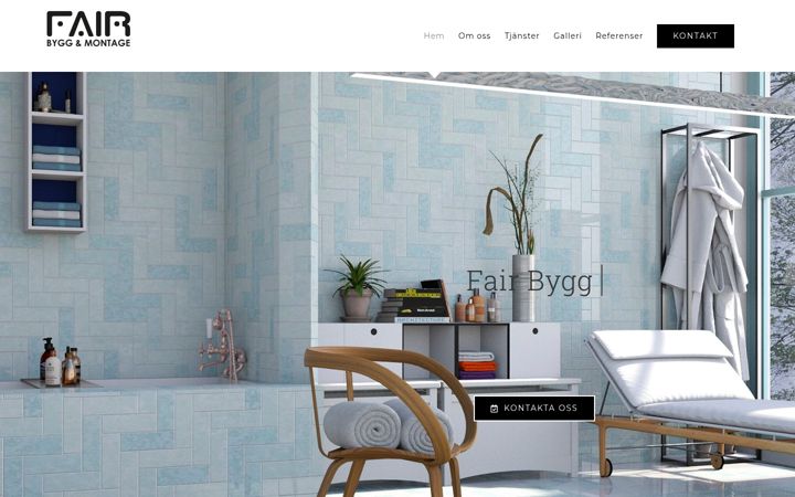 Screenshot of fairbygg.se